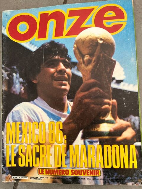 Onze mondial num�ro 127 sp�cial Maradona  5 Mailhac (11)