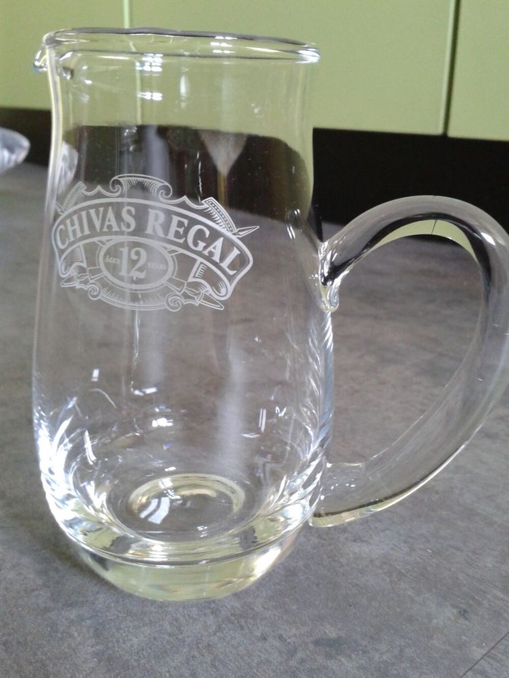 pichet CHIVAS et verre whisky William LAWSON'S Décoration