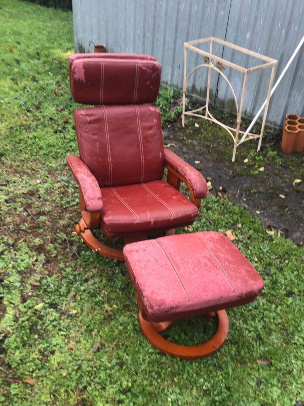 Fauteuil relax avec repose pied Meubles