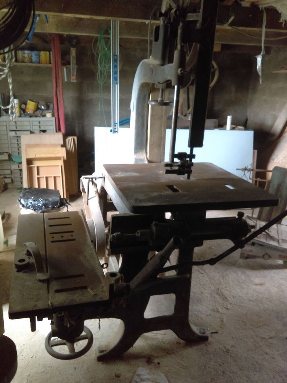 Raboteuse et scie &agrave; ruban Bricolage