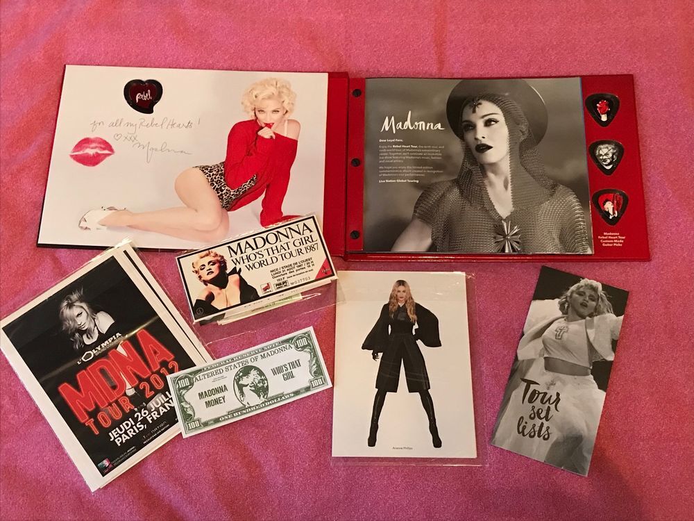 Package VIP Madonna Rebel Heart Tour Livres et BD