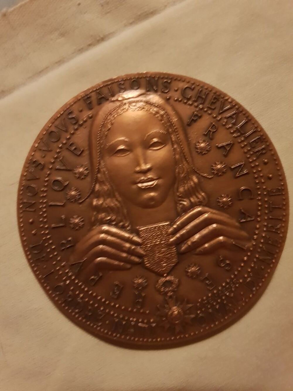 m&eacute;daille de bronze 