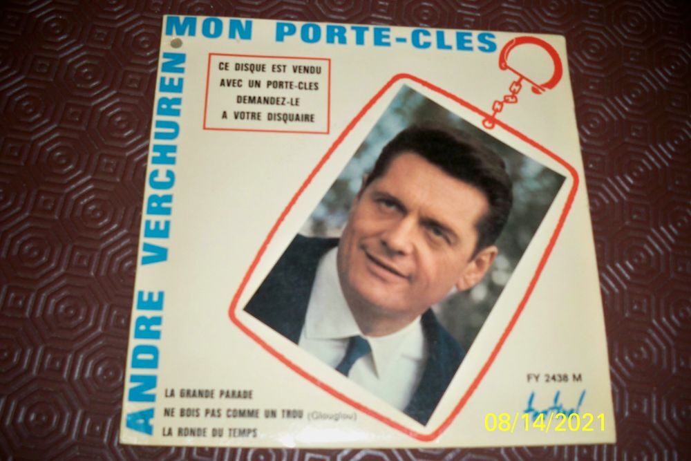 ANDRE VERCHUREN 45 TOURS Audio et hifi