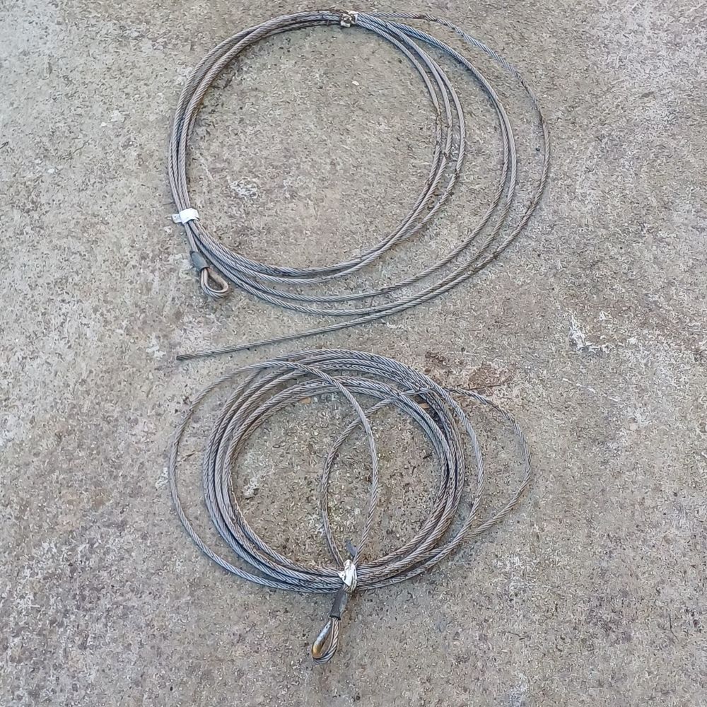 cables elingue 6mm long 8,10m Bricolage