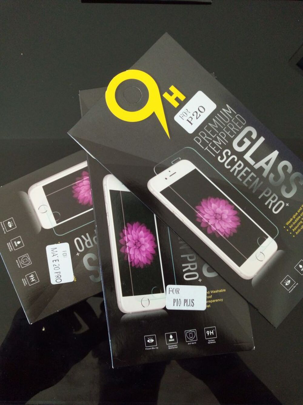 Verre tremp&eacute; Téléphones et tablettes