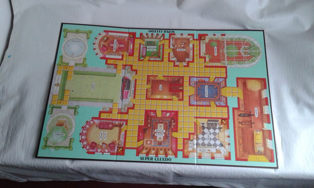Jeu SUPER-CLUEDO PARKER &eacute;dition 1995 Jeux / jouets
