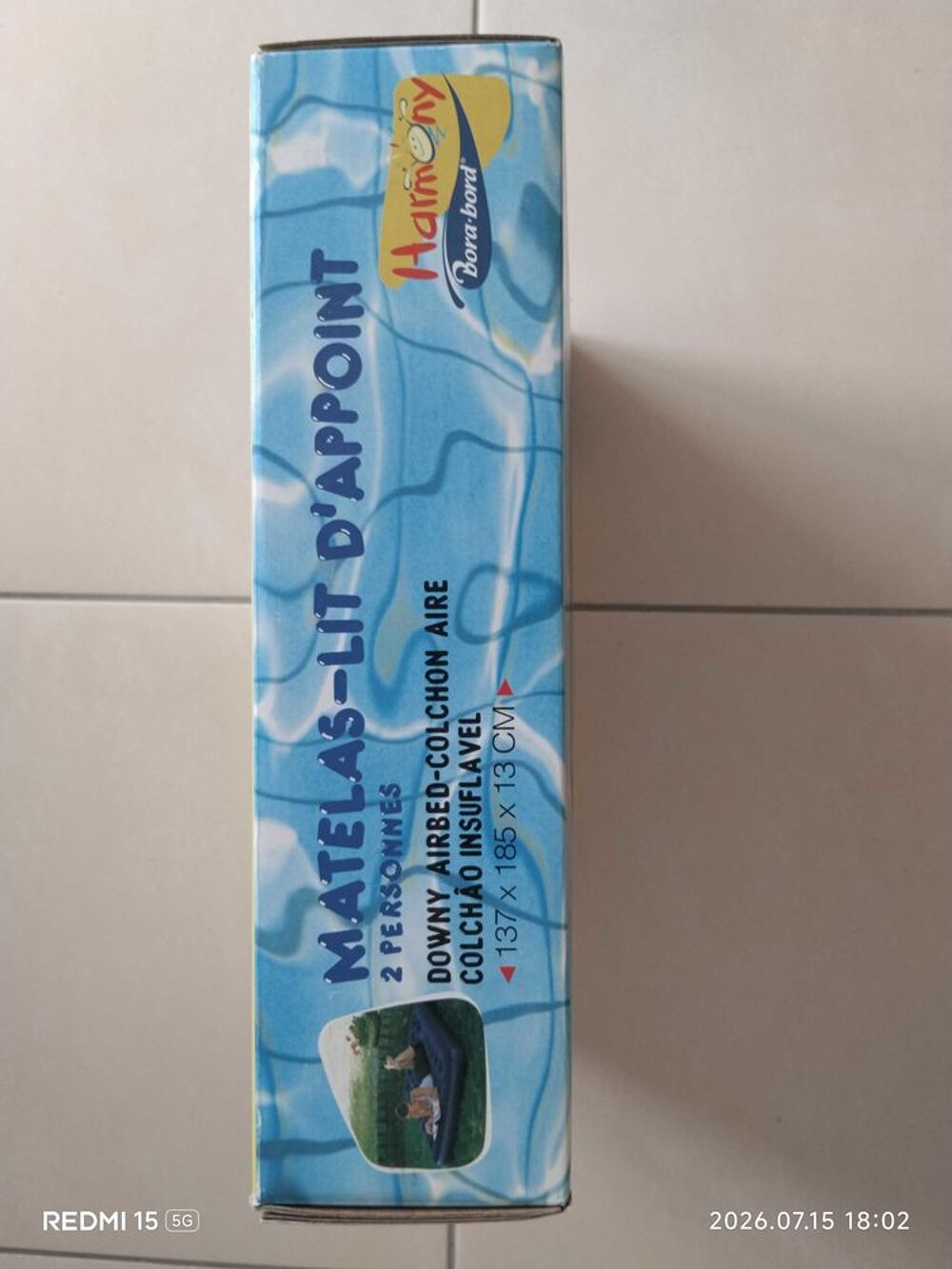 Matelas gonflable 2 personnes Sports