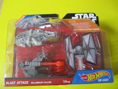 faucon millenium hot wheels han solo vaisseau jeu star wars  14 Lognes (77)