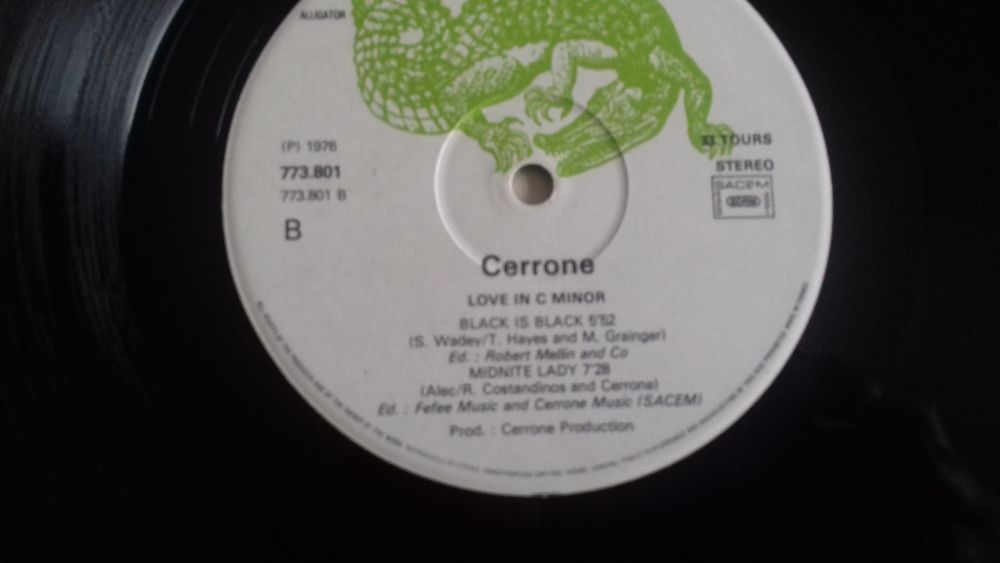 Vinyl 33 tours cerrone CD et vinyles