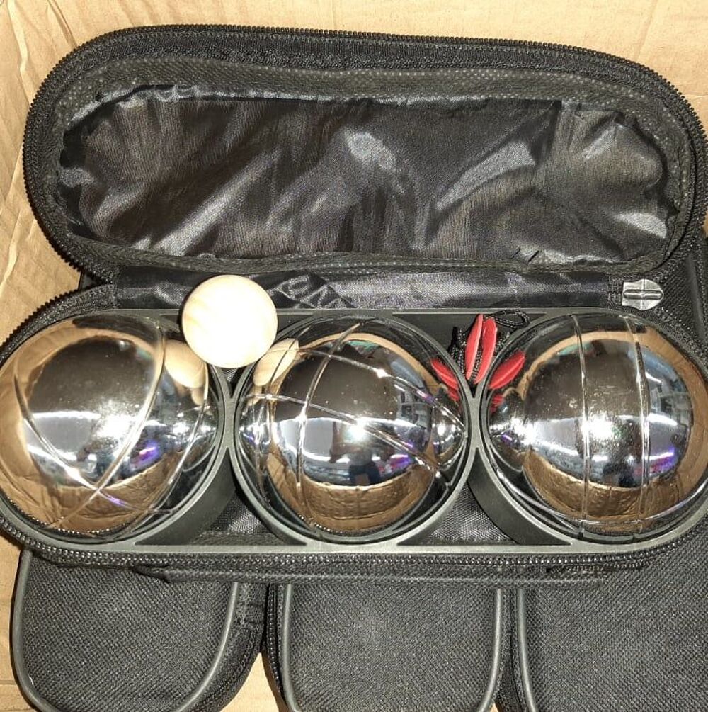 3 x 3 Boules p&eacute;tanque avec hausse de transport
Jeux / jouets