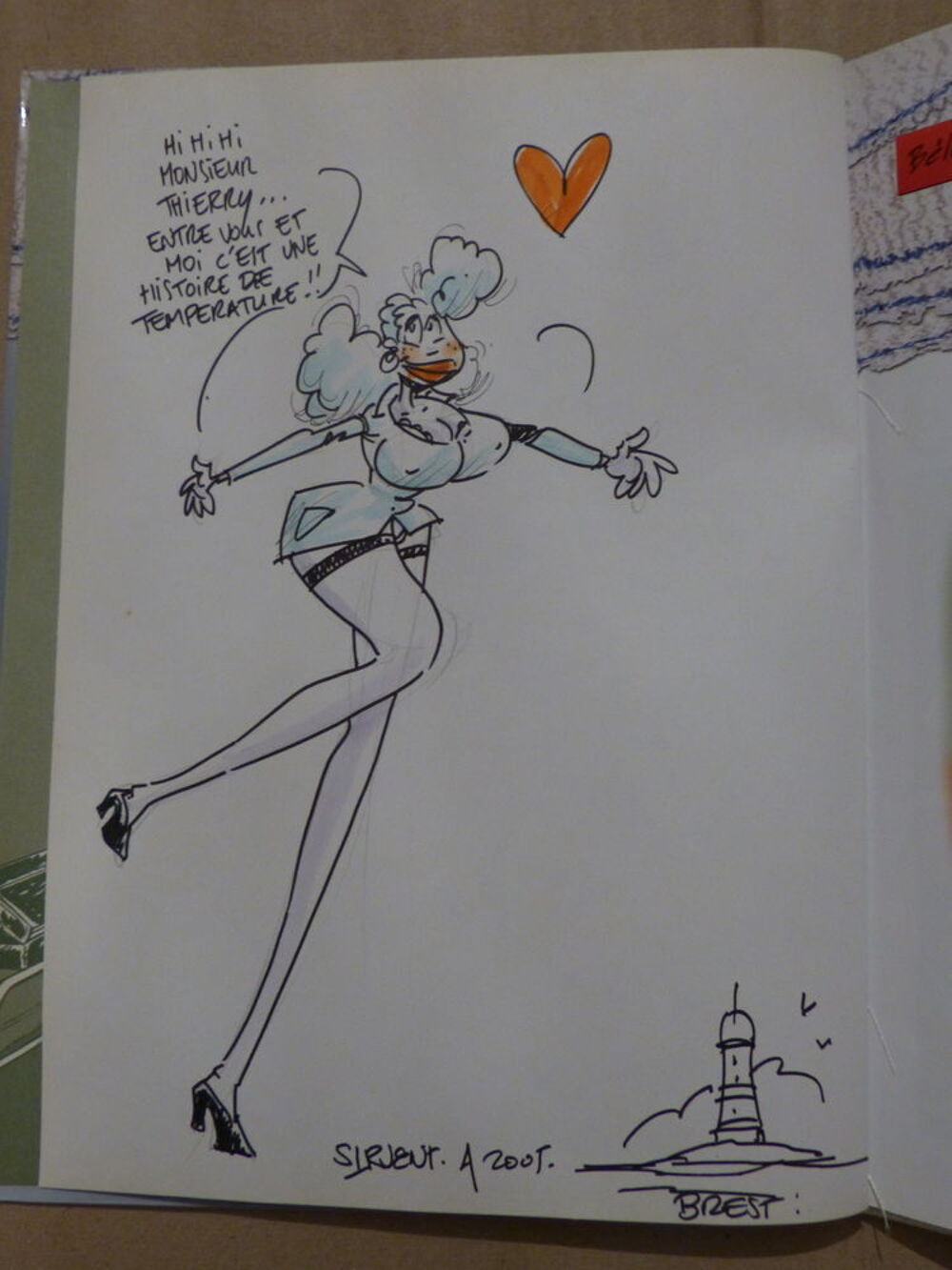 BD LES TOUBIBS N&deg; 1 d&eacute;dicac&eacute; SIRVENT Livres et BD