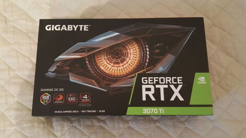 RTX 3070 TI Gigabyte GAMING OC 8G Tr�s bonne �tat. 290 Courbevoie (92)