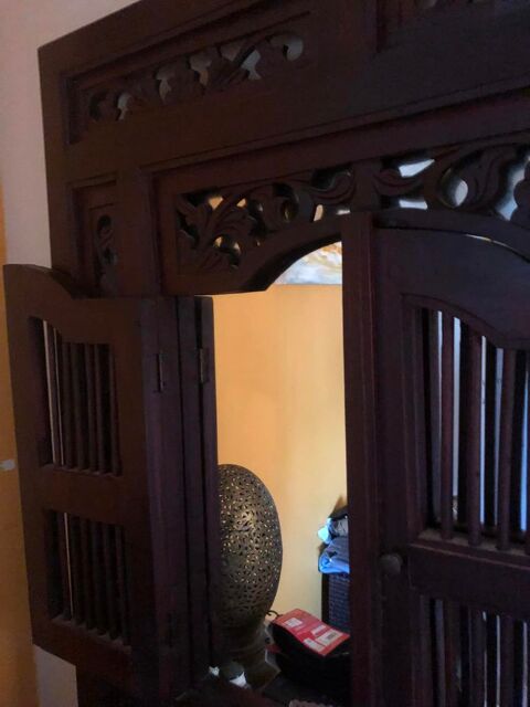 grand miroir en bois sculpt� 20 Juillan (65)