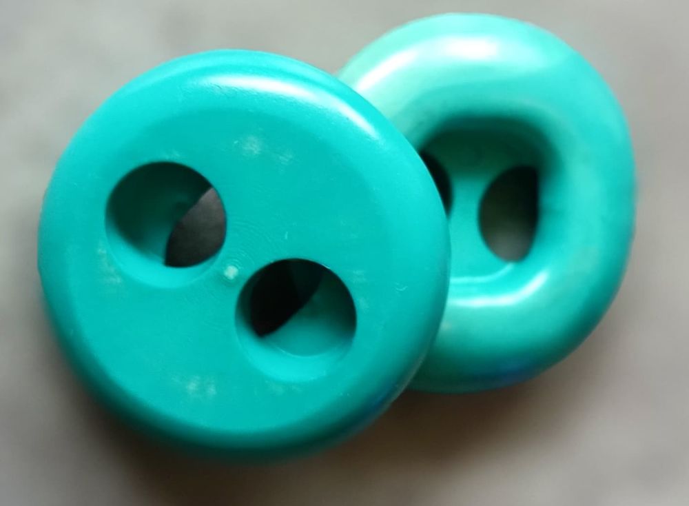 Lot de 16 Boutons "Vert Nature" (Carr&eacute;s &amp; Design) - LOT N&deg;22 Décoration