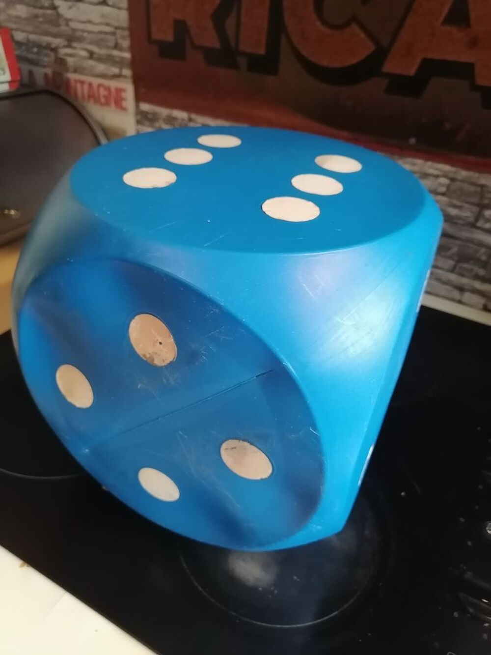 Cube lessive Lever 1960 bon &eacute;tat plastique Décoration