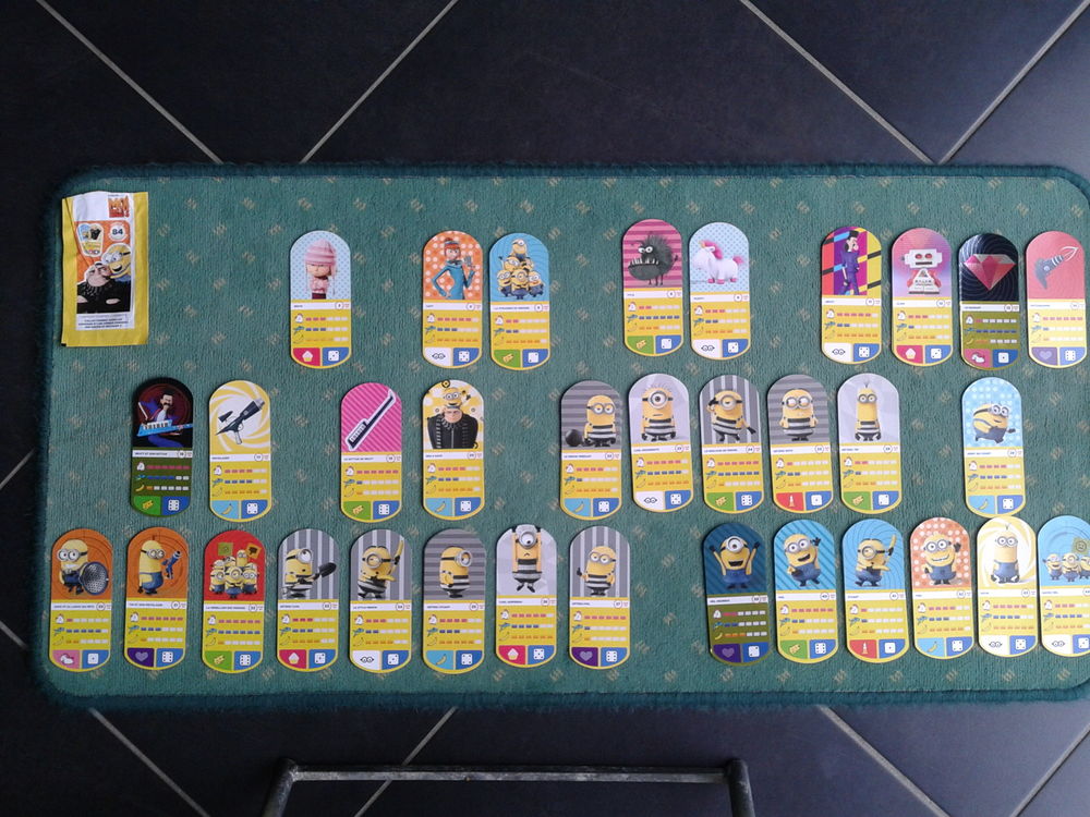 Cartes &Agrave; Collectionner Auchan Moi Moche Et M&eacute;chant 3 