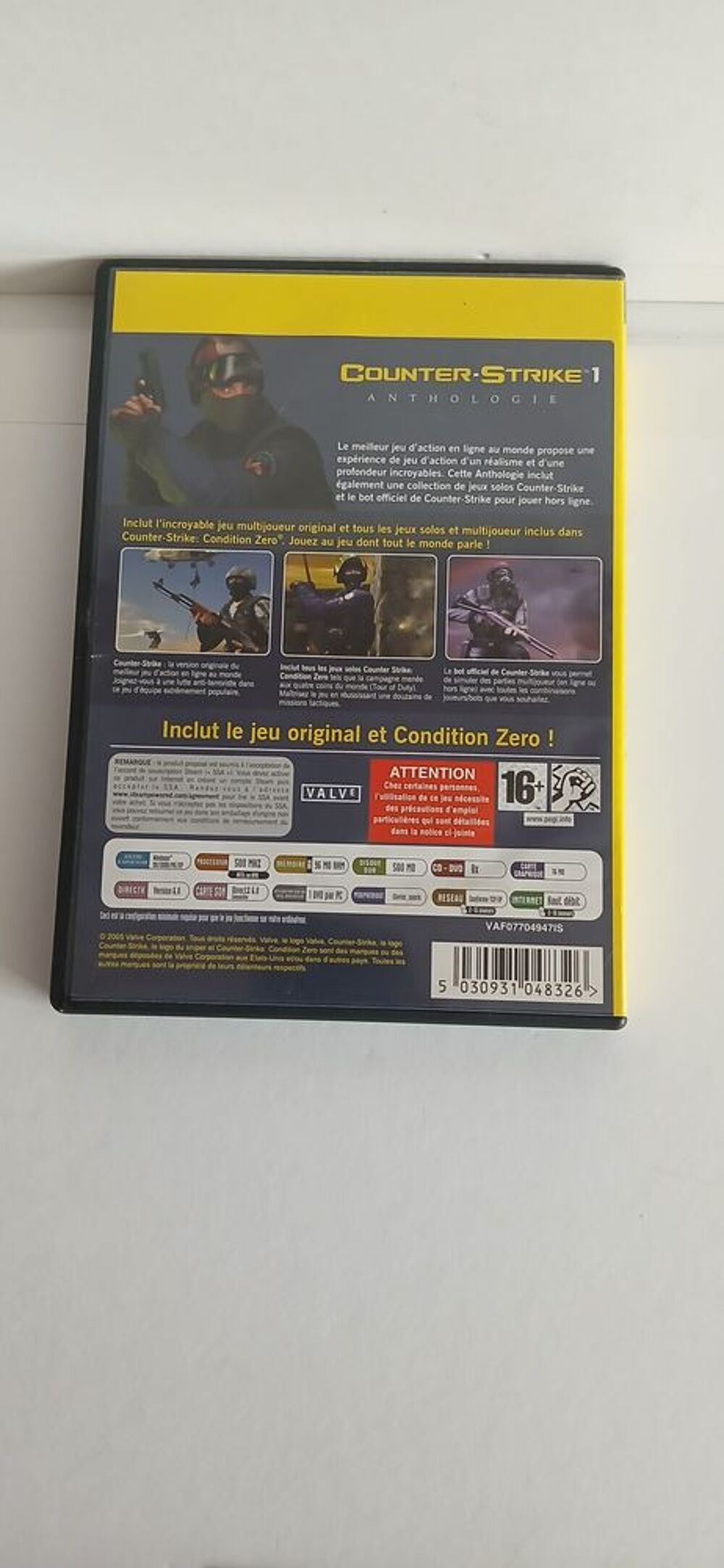 Counter-Strike1 Consoles et jeux vidos