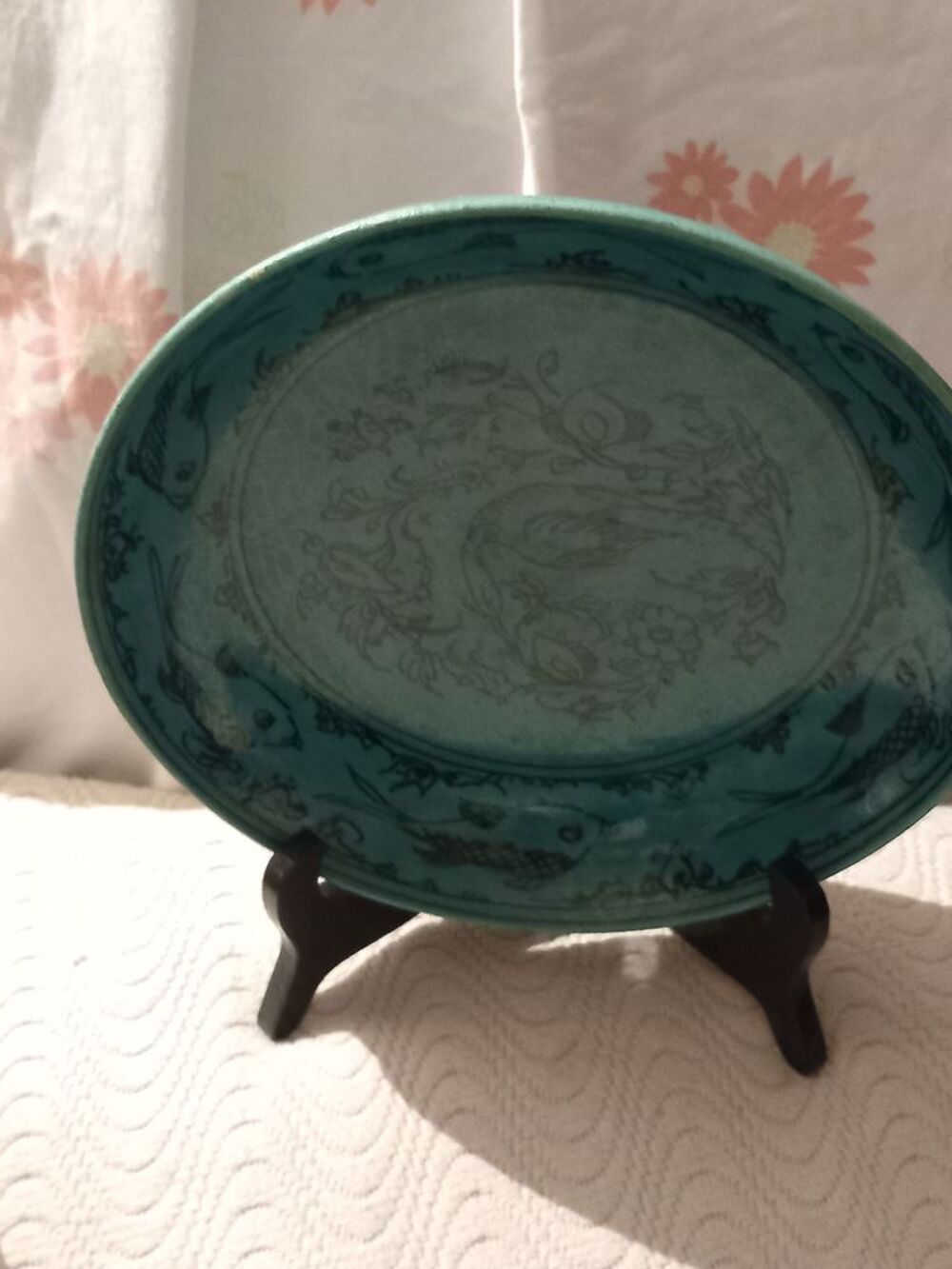 Assiette porcelaine Décoration