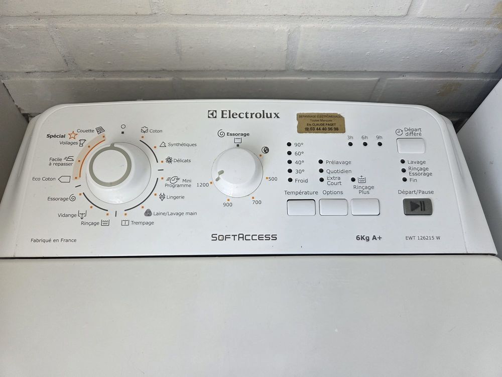 LAVE LINGE ELECTROLUX A VENDRE Electrom�nager