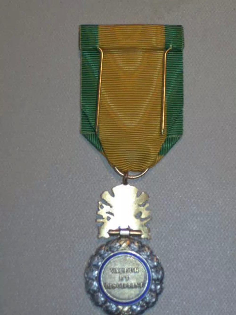 MEDAILLE 3e R&eacute;publique 1870 VALEUR ET DISCIPLINE En Argent 