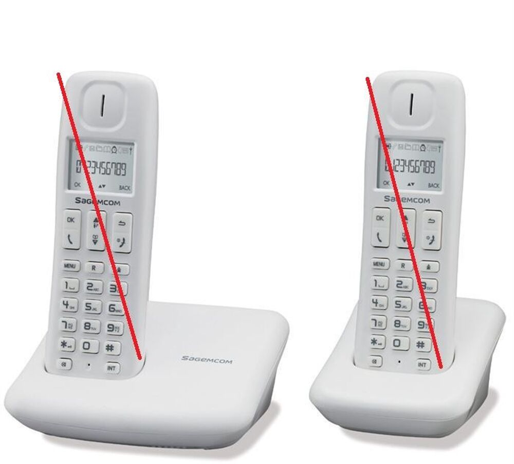 bases pour Sagemcom D142 Téléphones et tablettes