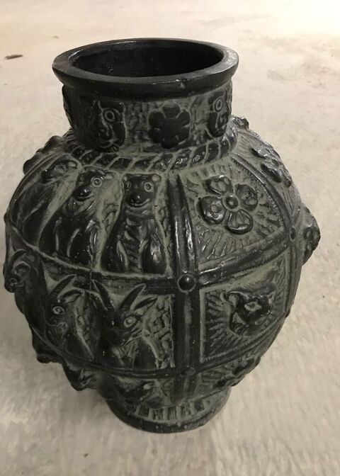 Vase en Terre Cuite style Art Nouveau 70 Obernai (67)