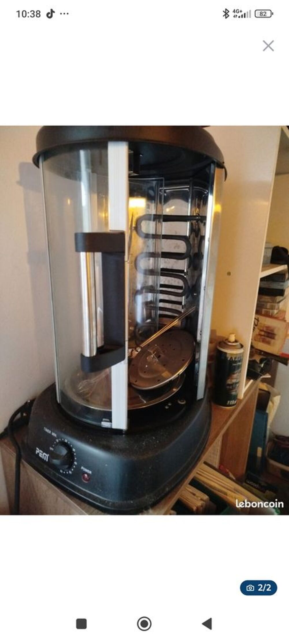 R&ocirc;tissoire vertical Electroménager