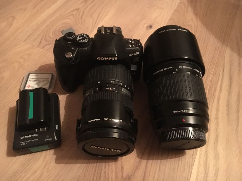 OLYMPUS E520 + Objectif 70-300 Photos/Video/TV