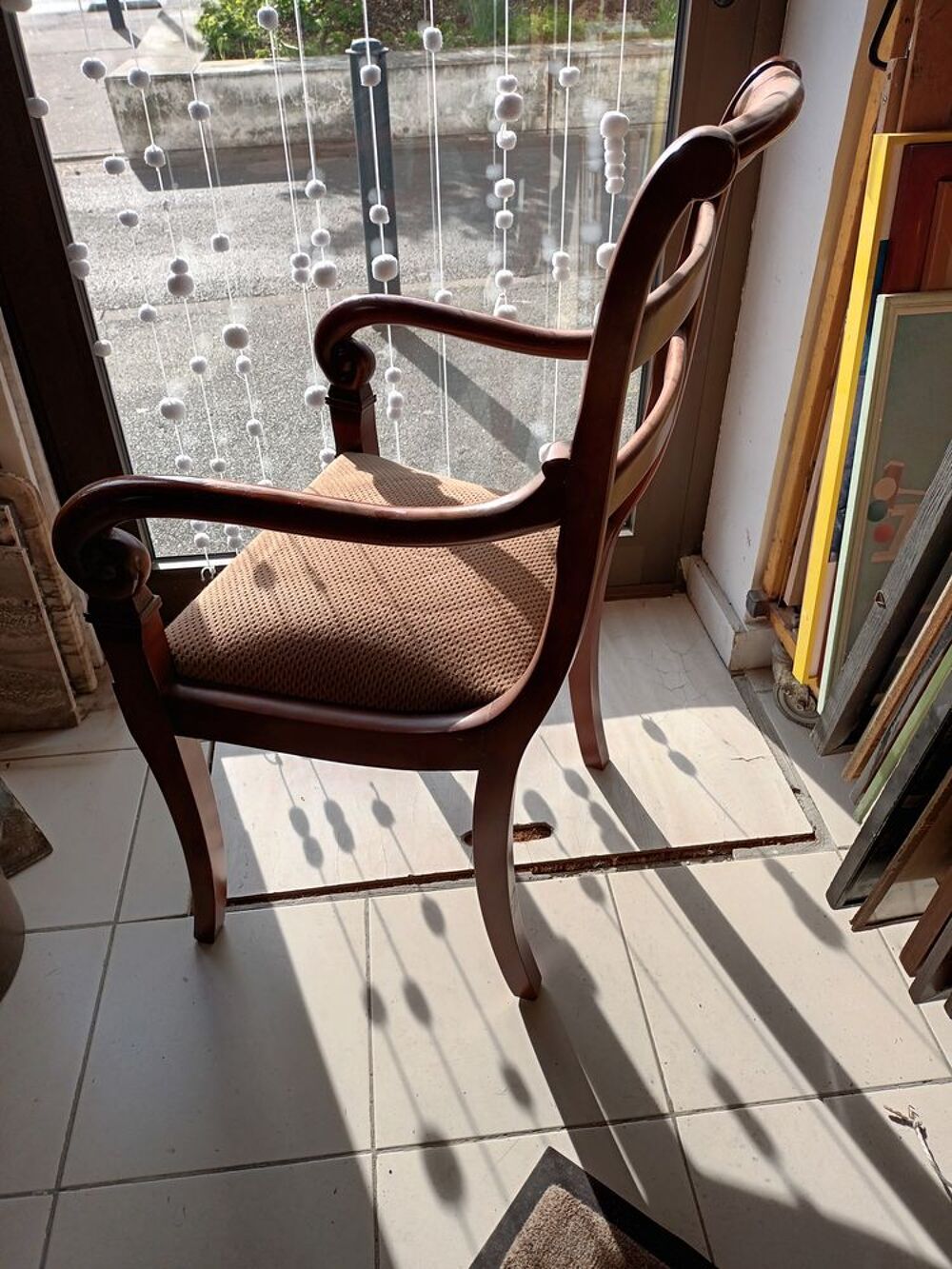  chaises- fauteuil, style Louis Philippe, Meubles