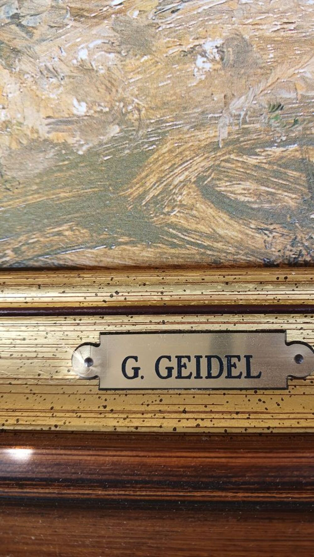 tableau ancien paysage 