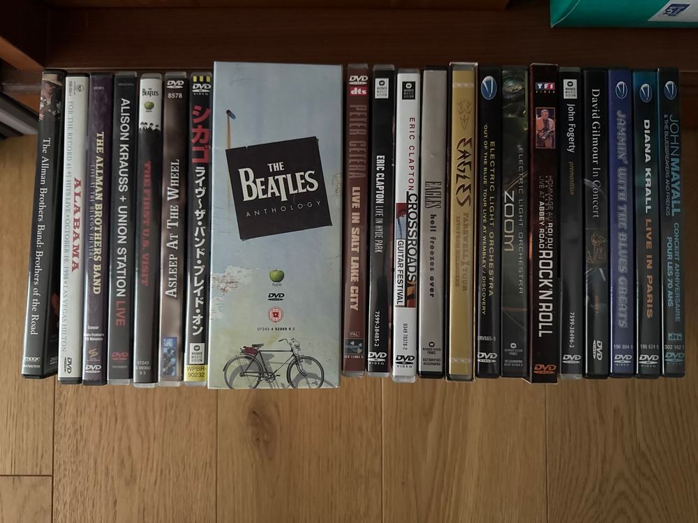 50 dvd musicaux DVD et blu-ray