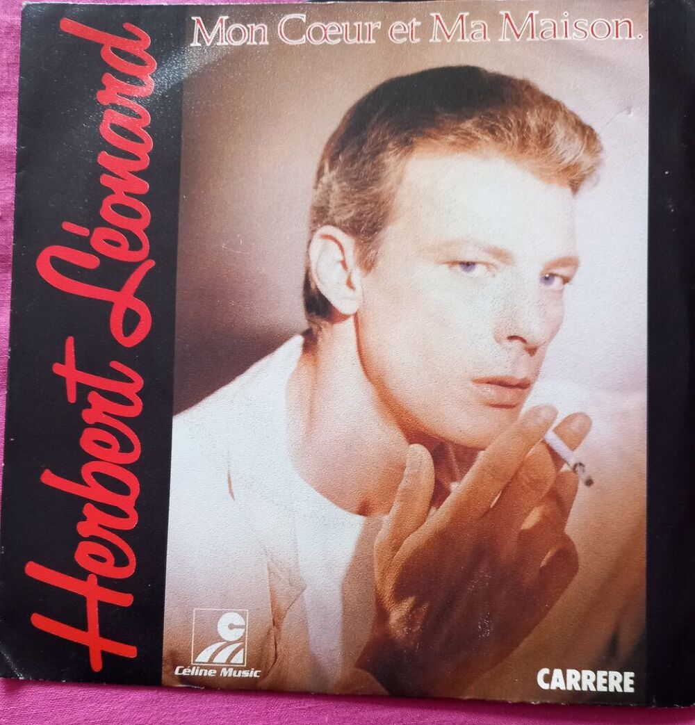 HERBERT LEONARD 5 X DISQUE VYNIL 45 TOURS CD et vinyles