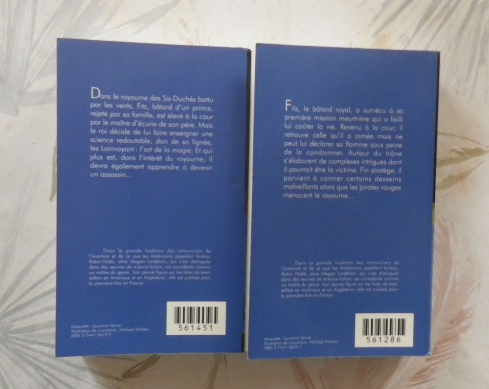 L'APPRENTI ASSASSIN et L'ASSASSIN DU ROI de Robin HOBB Livres et BD