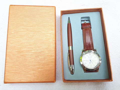 Coffret montre et stylo 4 Montigny-Lencoup (77)