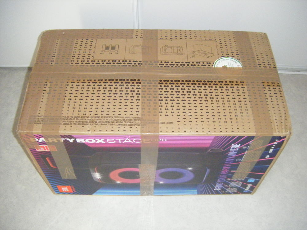 1 Enceinte sono portable JBL PartyBox Stage 320 Noire NEUVE Audio et hifi