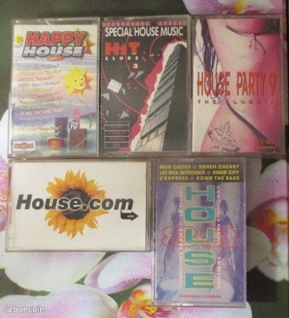 Cassette audio House CD et vinyles