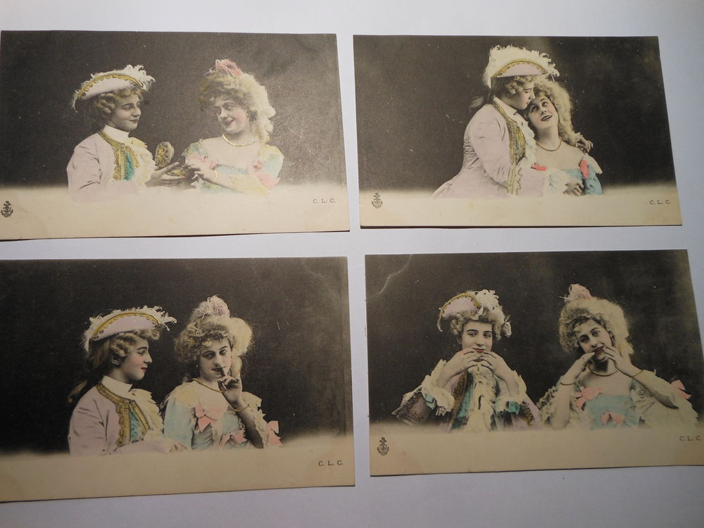 CPA illustr&eacute;es marquis et marquise 59G4 