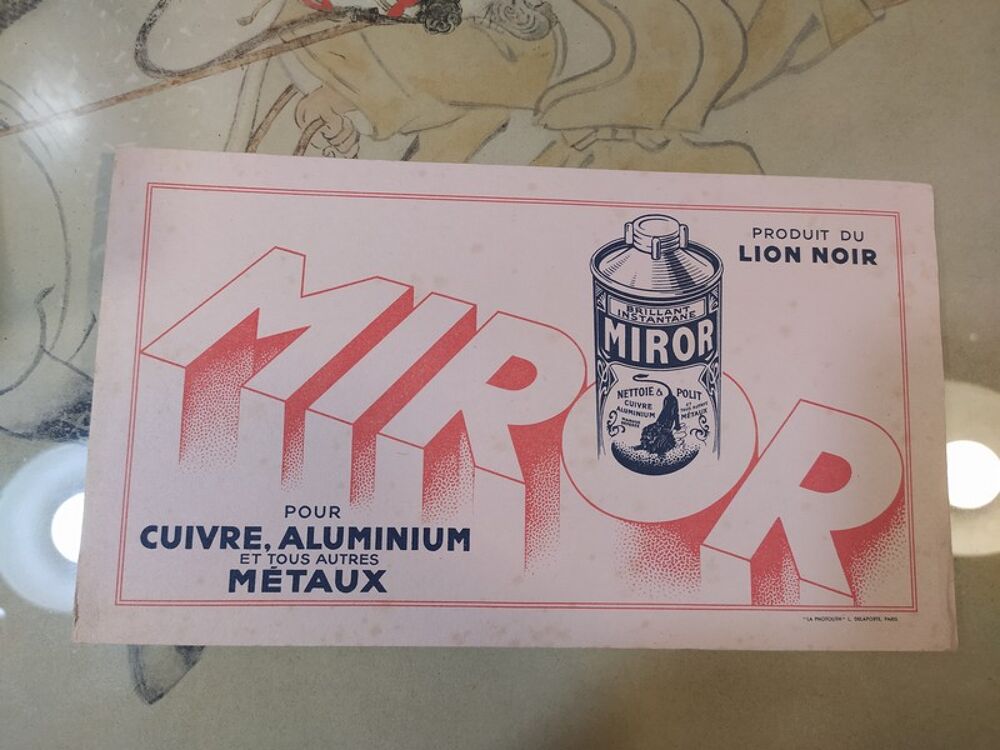 Anciens Buvards Publicitaires de Collection 