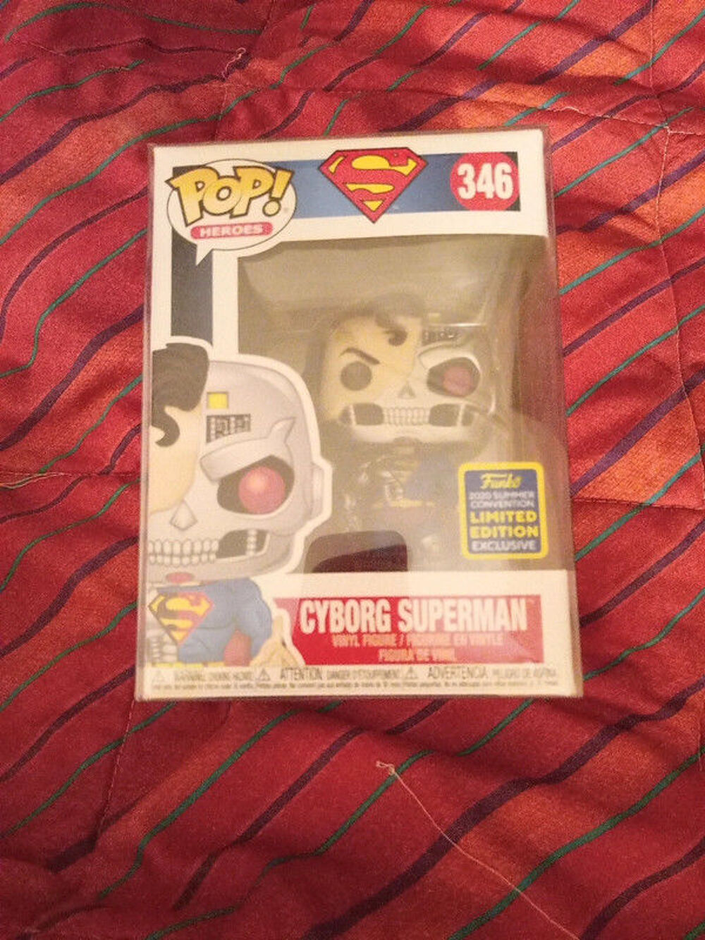 Funko pop collector Cyborg Superman 346 2020 s&eacute;rie limit&eacute;e 