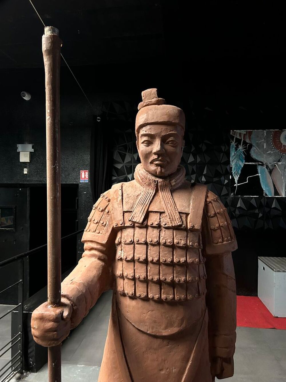 Statue guerrier Décoration
