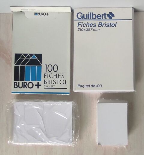 Feuilles bristol blanc diff�rents formats NEUFS 8 Metz (57)