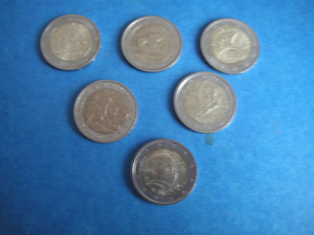 PIECES DE 2 EUROS COMMEMORATIVES EUROPE 