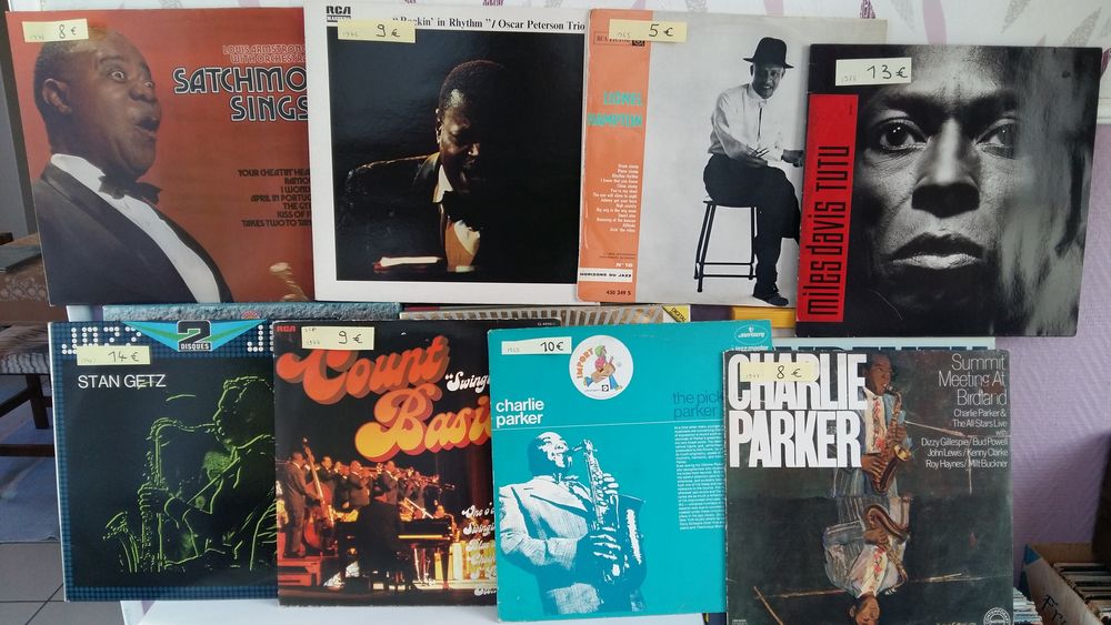 DISQUES VINYLS DE JAZZ au d&eacute;tail CD et vinyles