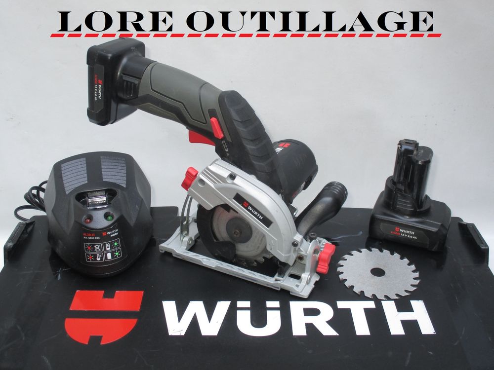 WURTH HKS 12A - Mini scie circulaire Bricolage
