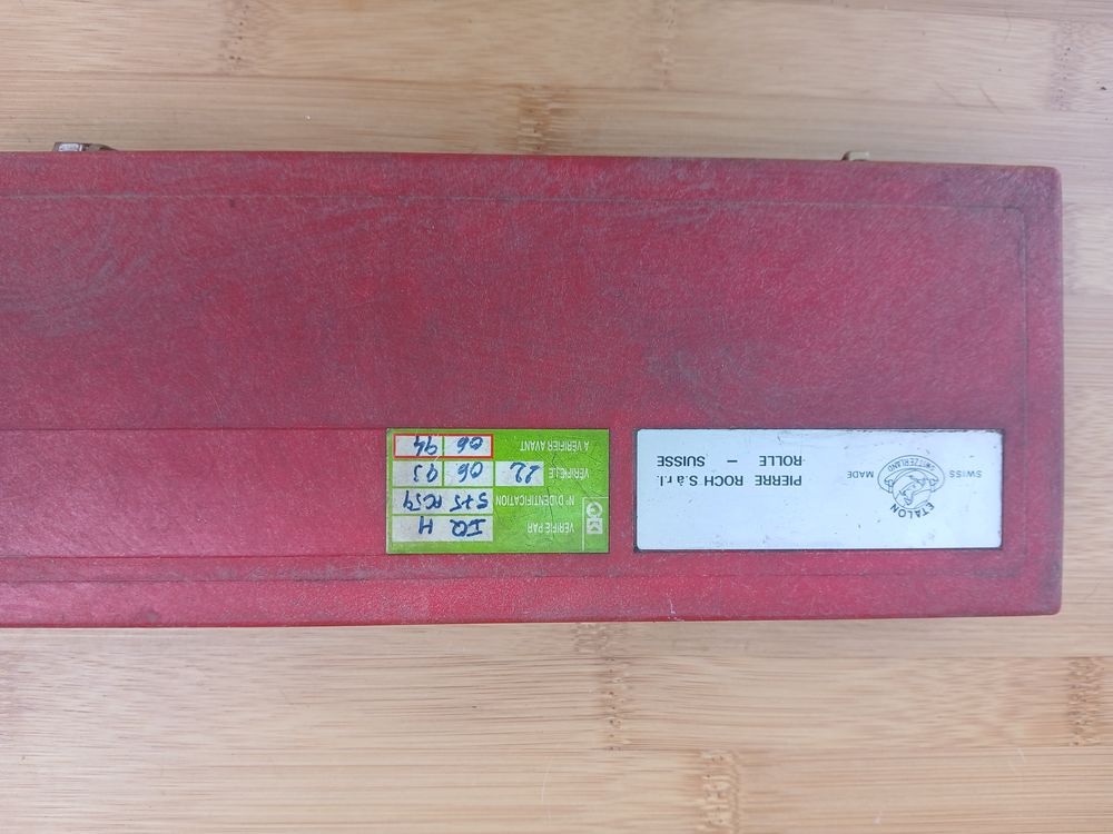 Pied &agrave; coulisse de pr&eacute;cision de la marque ROCH (Suisse) Bricolage