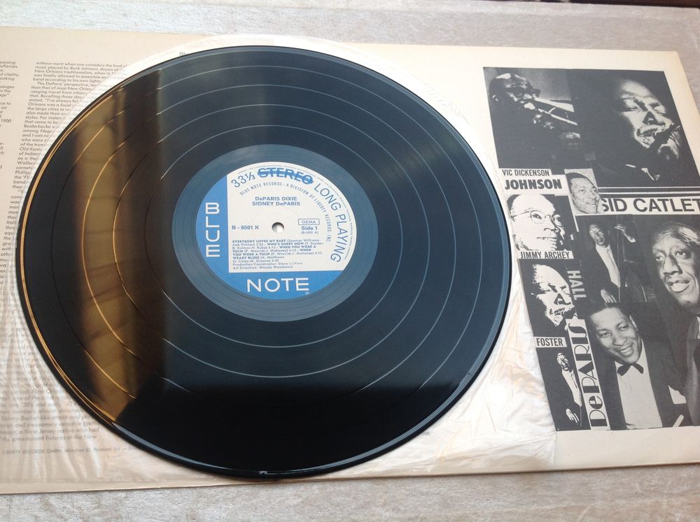 SIDNEY DePARIS BLUE NOTE JAZZMEN
CD et vinyles
