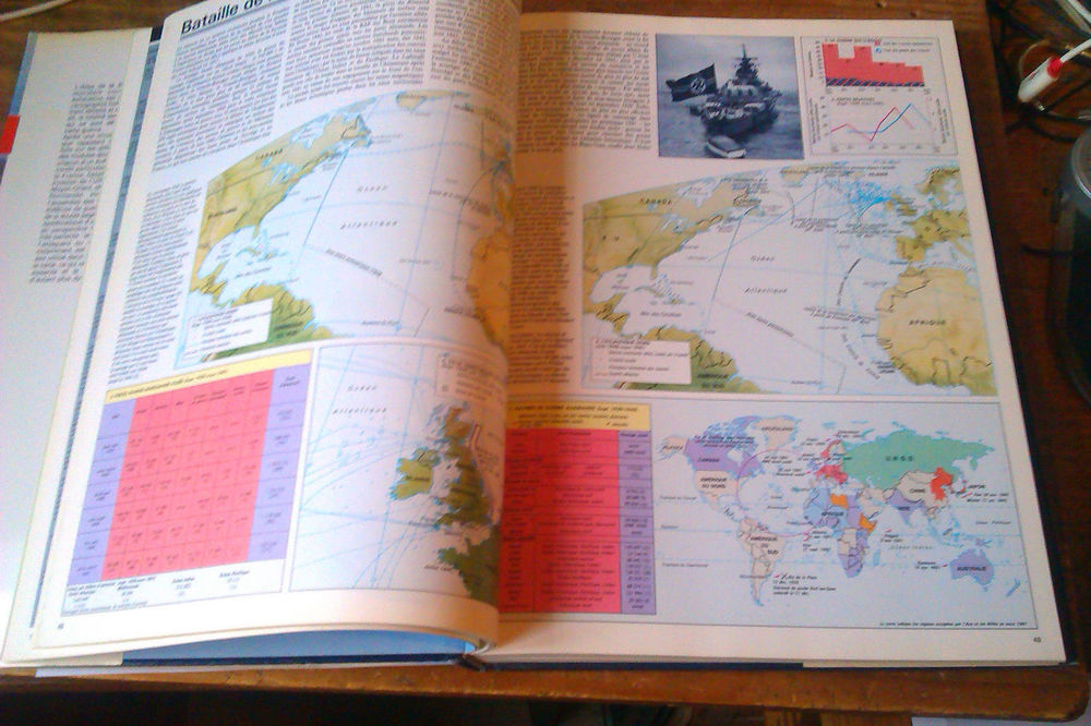 ATLAS DE LA SECONDE GUERRE MONDIALE Livres et BD