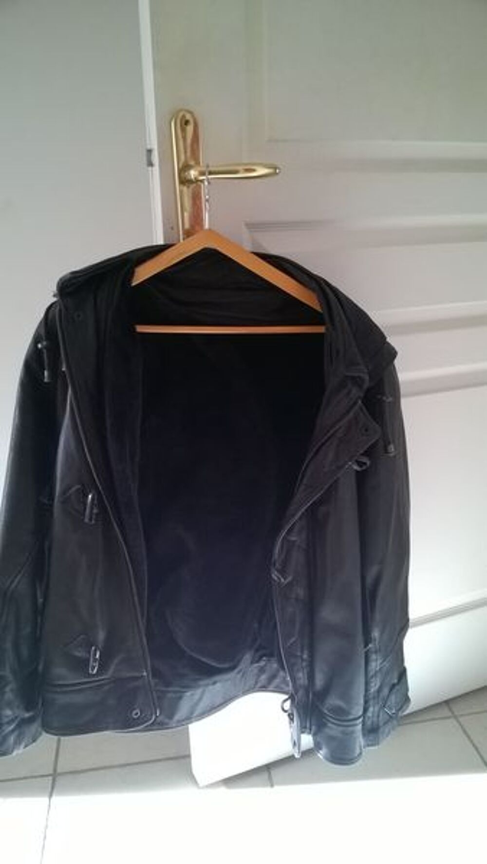 Blouson mixte en cuir Mc Douglas Vêtements