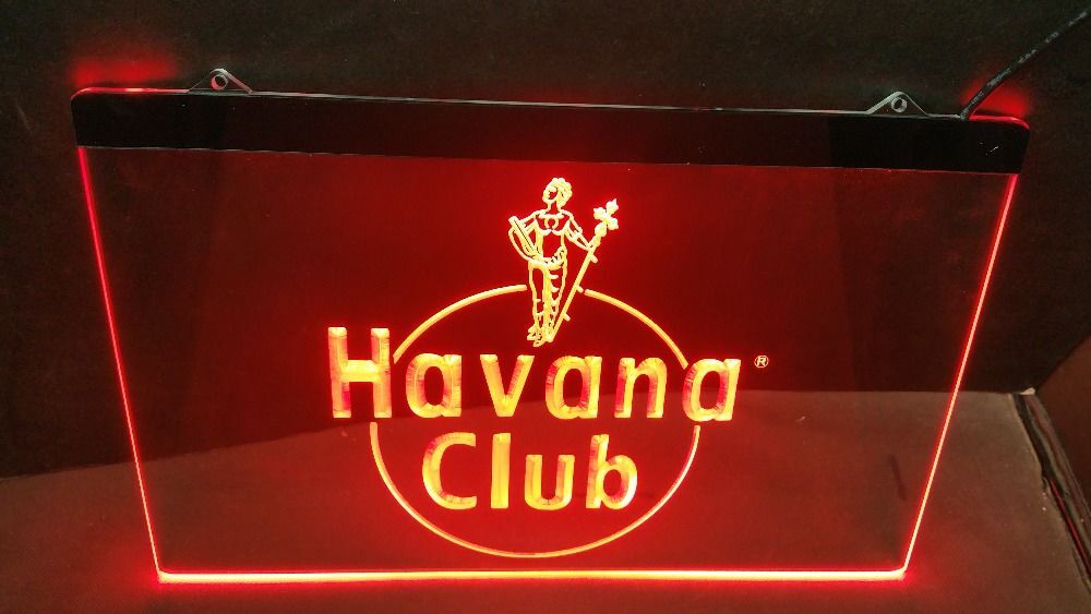 Enseigne lumineuse Havana Club
Cuisine