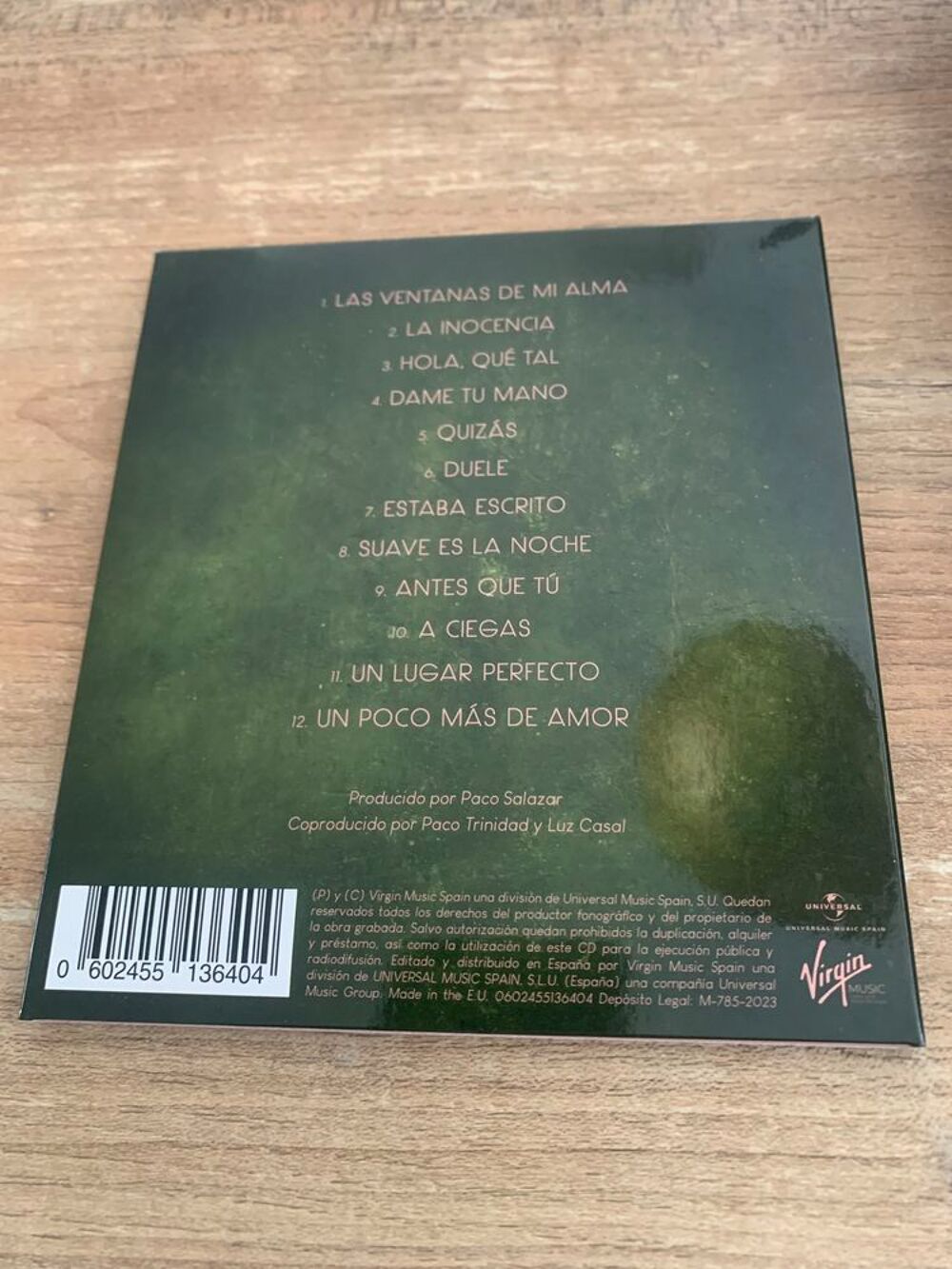 CD Luz Casal " Las ventanas de mi alma " CD et vinyles